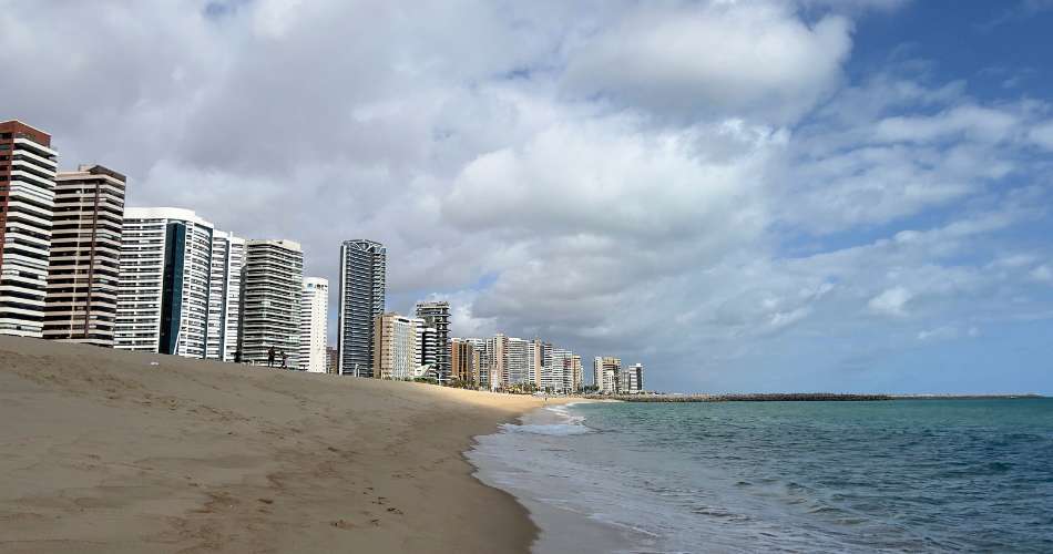 Praia de Meireles em Fortaleza