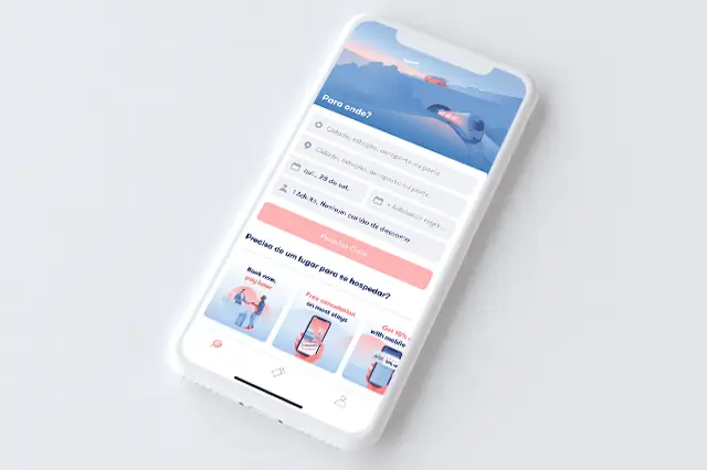 Tela da Omio: site para comprar passagem de ônibus ou trem na Europa PLANEJANDO A SUA VIAGEM - mobile