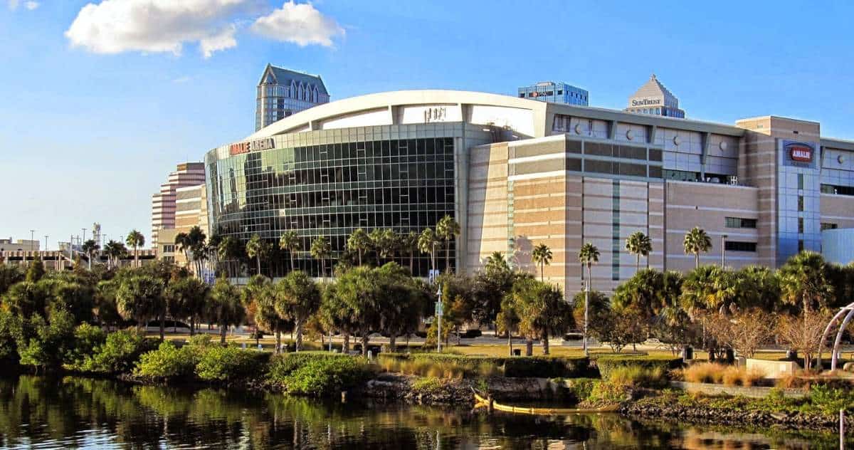 Amelie Arena, em Tampa, Flórida