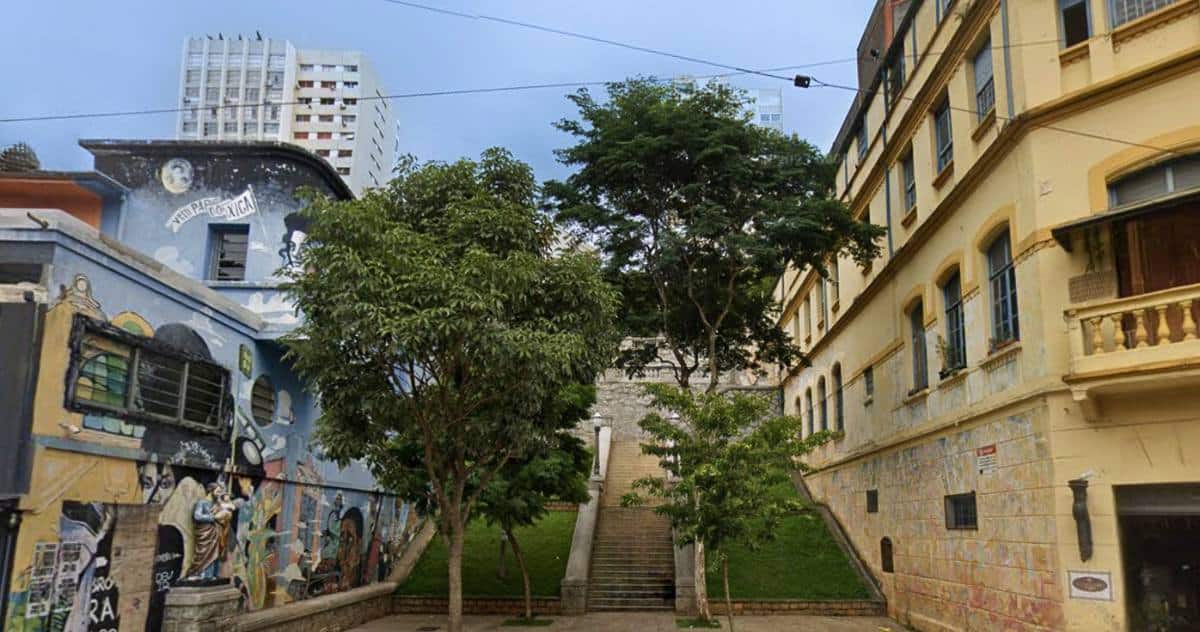 Escadaria do Bixiga, em SP