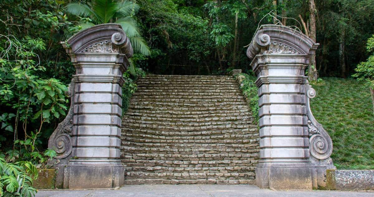 Escadaria do Jardim Botânico de São Paulo