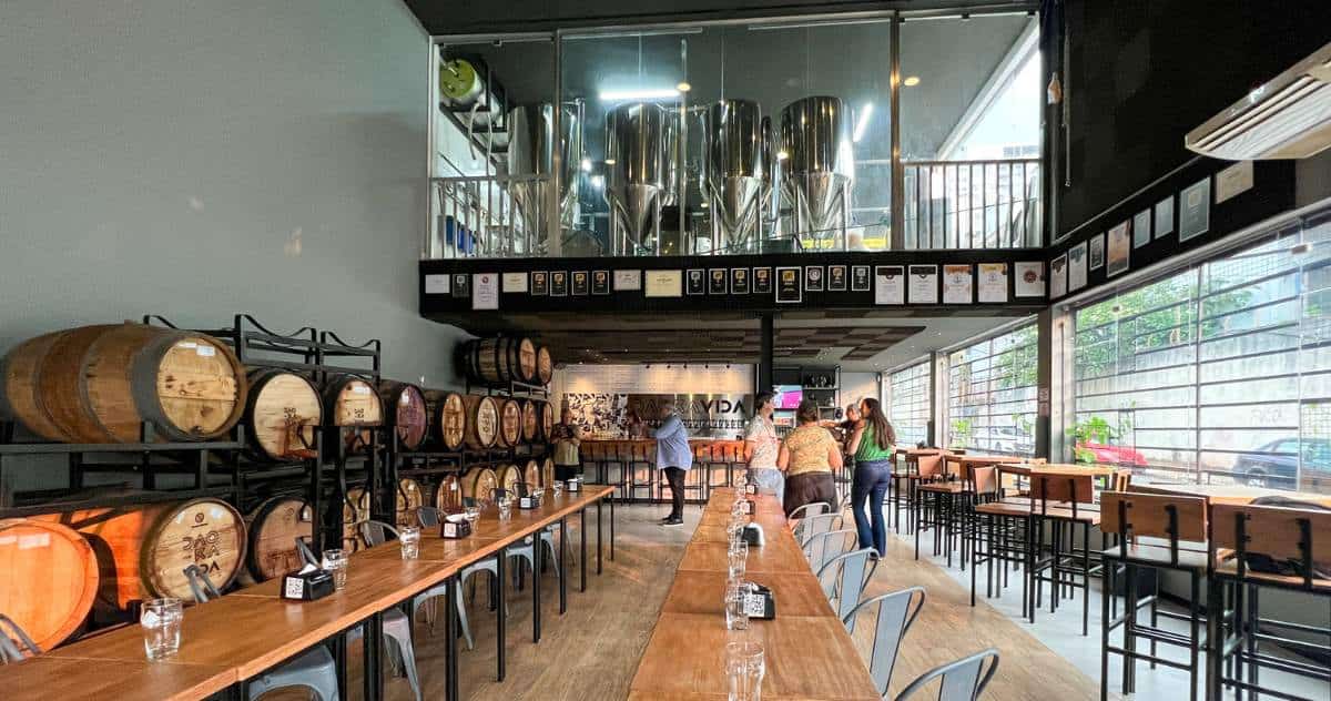 Novo taproom da Cervejaria Daoravida, em Campinas