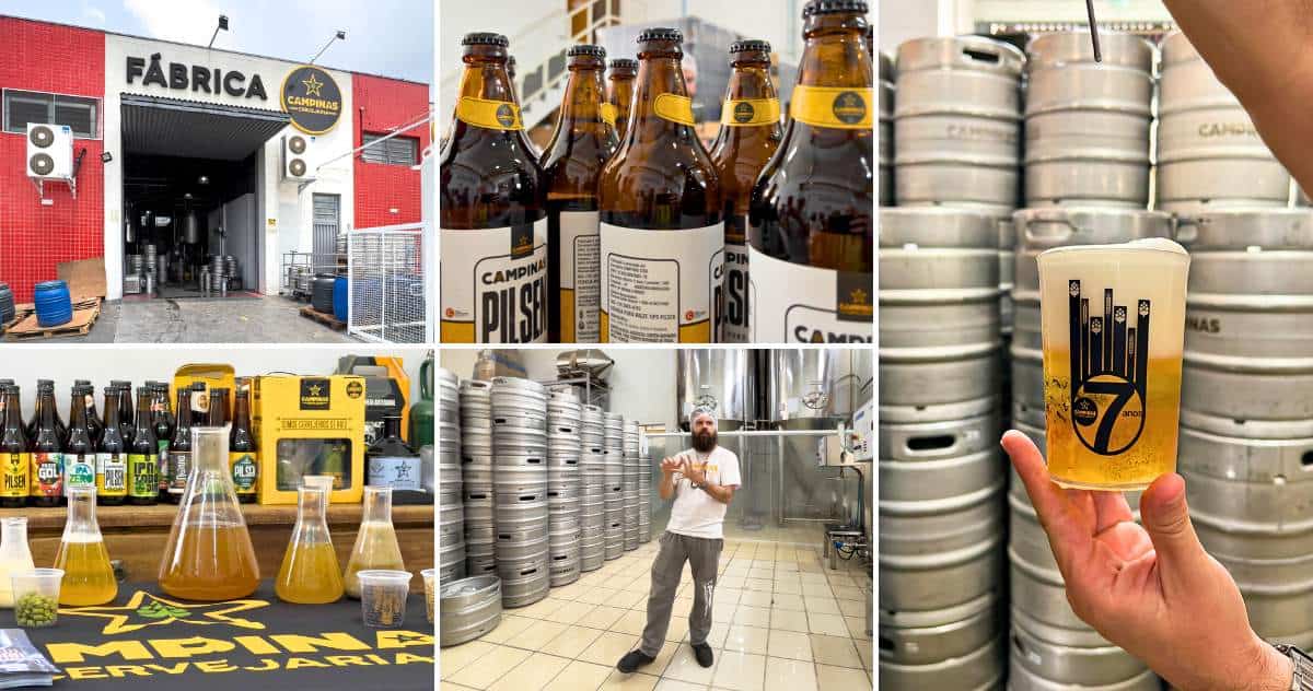 Visita à fábrica da Cervejaria CAMPINAS