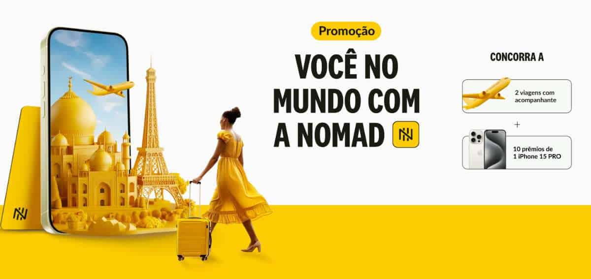 Promoção "Você no mundo com a Nomad"