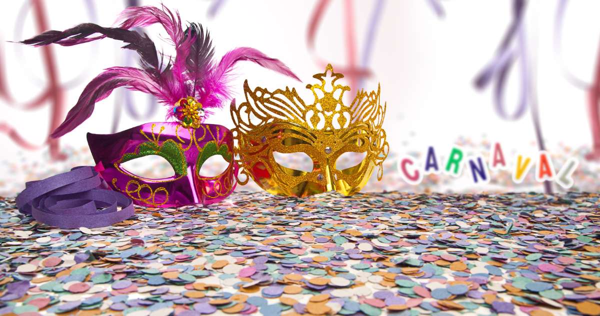 máscaras de carnaval