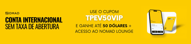 Cupom de desconto para abrir sua conta Nomad