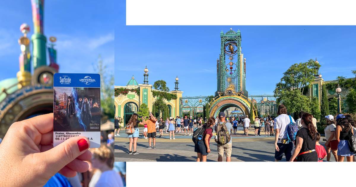 Entrada antecipada no Epic Universe