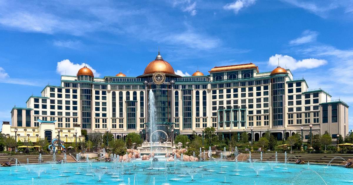 Helios Grand Hotel, no Epic Universe em Orlando