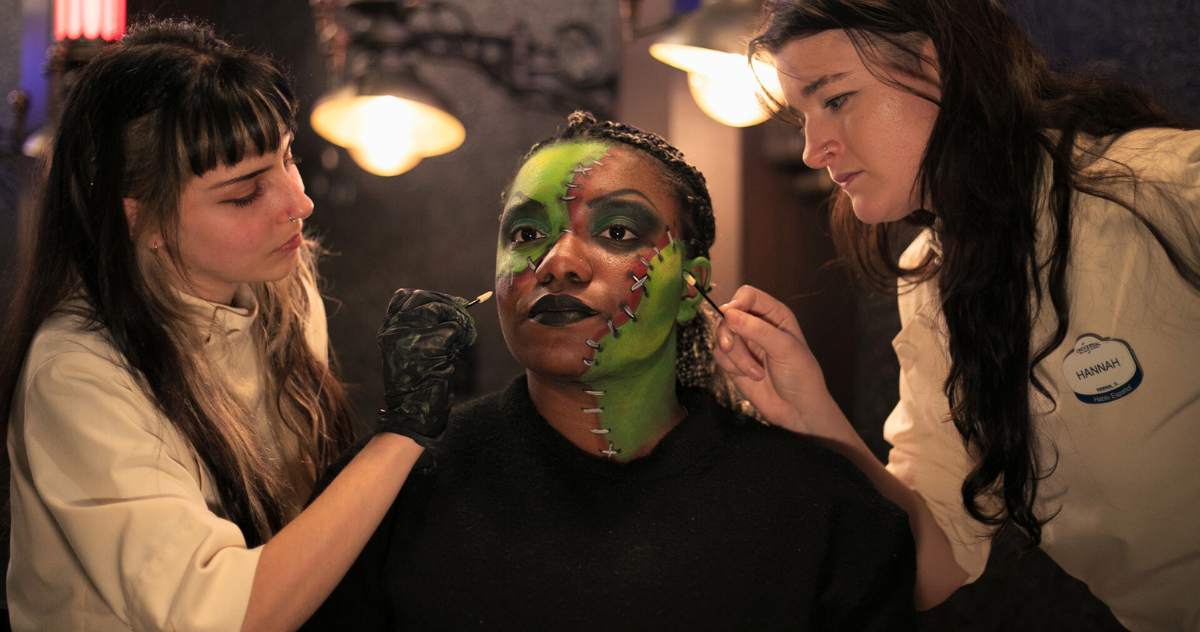 Darkmoor Monster Makeup Experience, no Dark Universe, no parque Epic, em Orlando