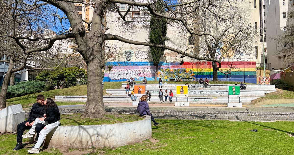 Plaza Roberto Arlt em Buenos Aires