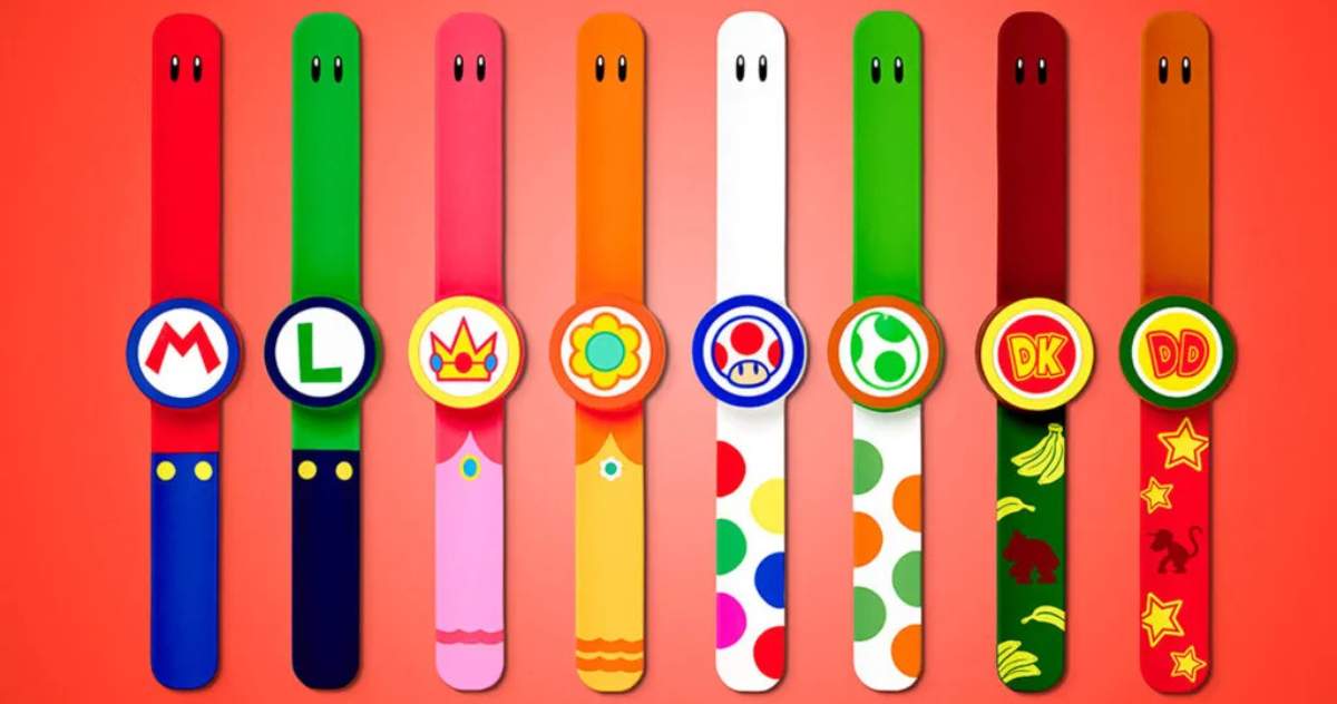Modelos de Power-Up Band™ que funcionam no SUPER NINTENDO WORLD