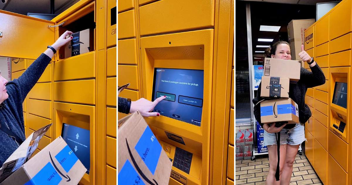 Usando Amazon Locker nos EUA na prática