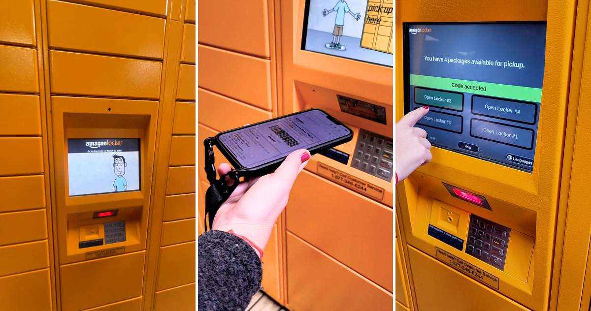 Usando Amazon Locker na prática