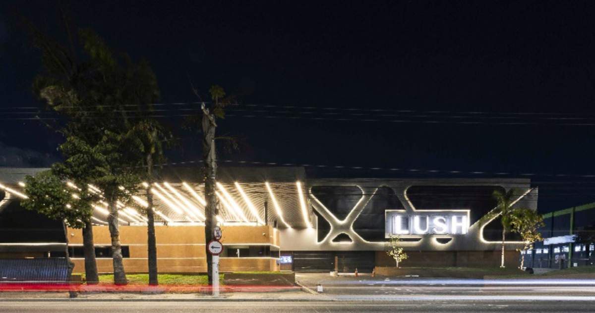 Fachada do Lush Motel Lapa em São Paulo