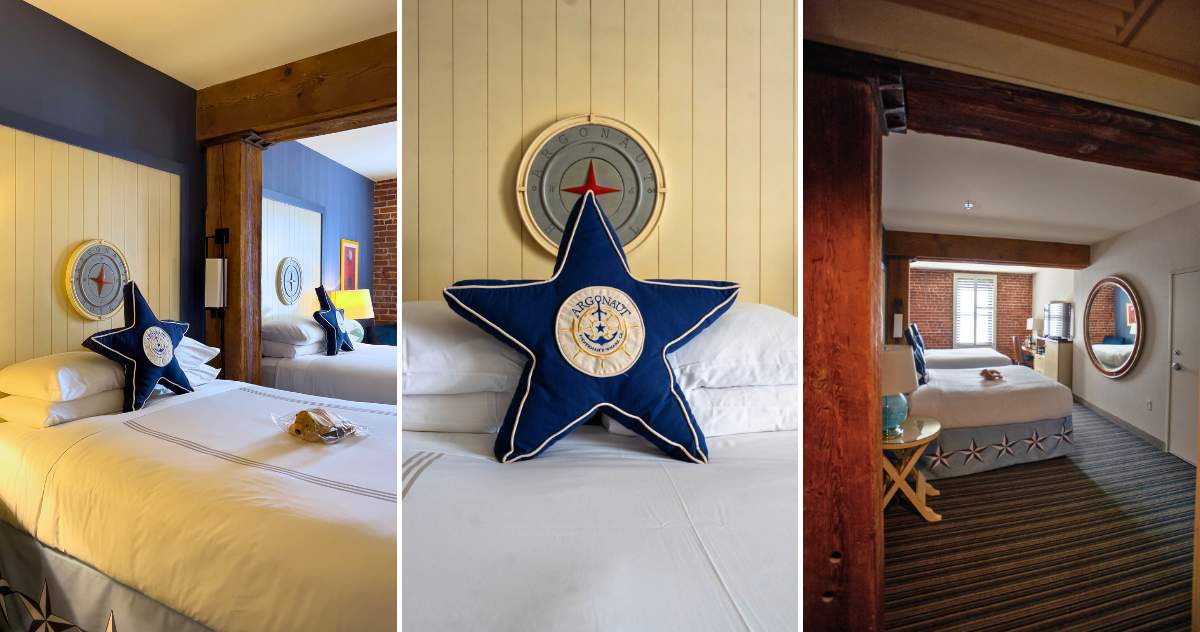 Quarto do Argonaut Hotel em São Francisco