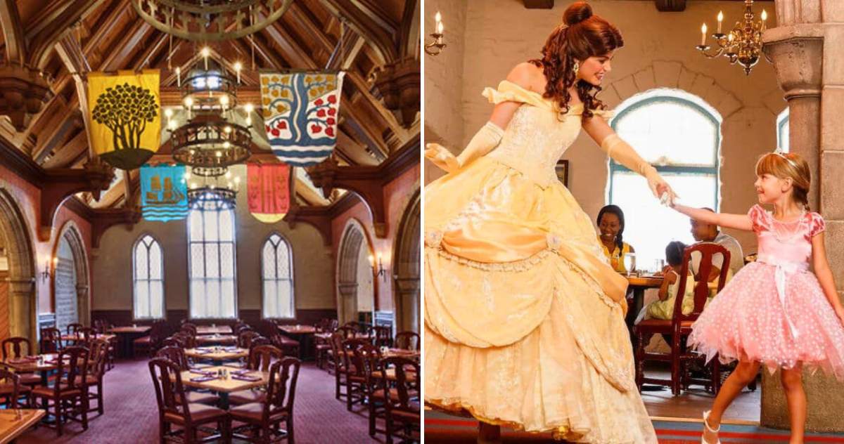 Akershus: restaurante Disney com personagens