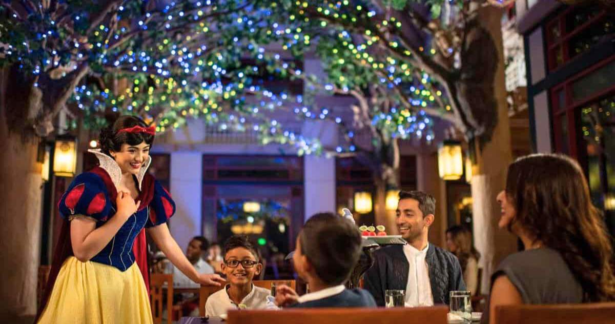 Story Book Dining at Artist Point with Snow White
