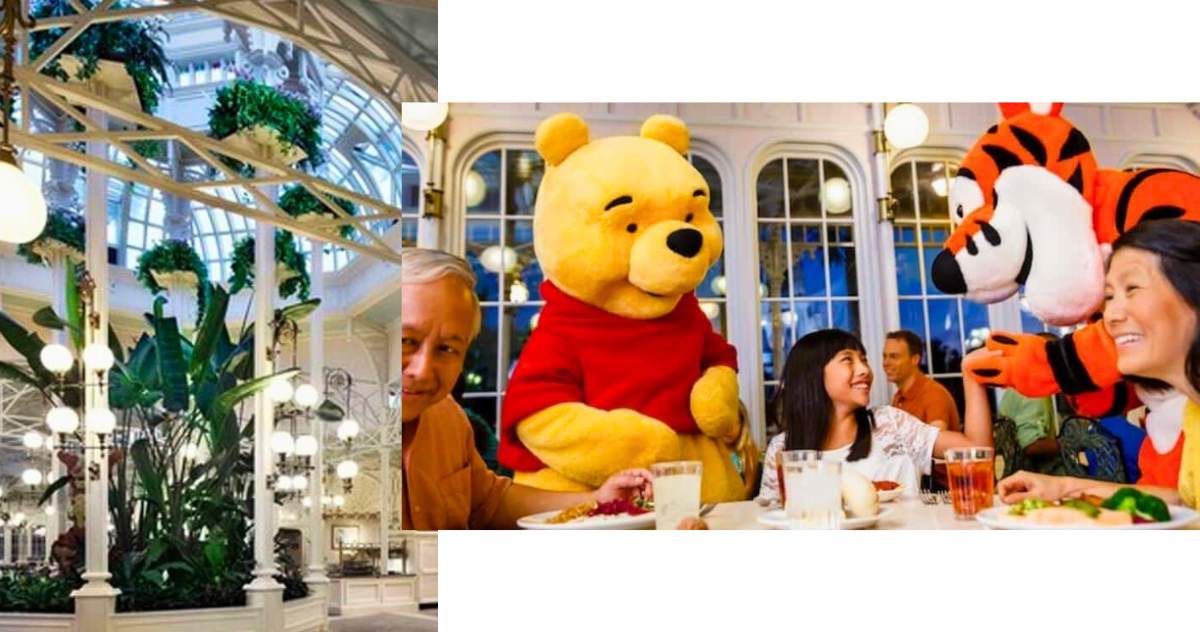 Restaurante Disney: The Crystal Palace