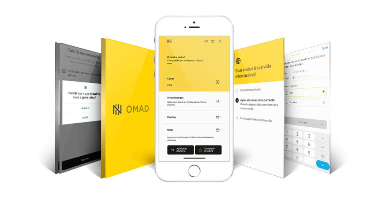 Passo a passo para abrir uma conta Nomad