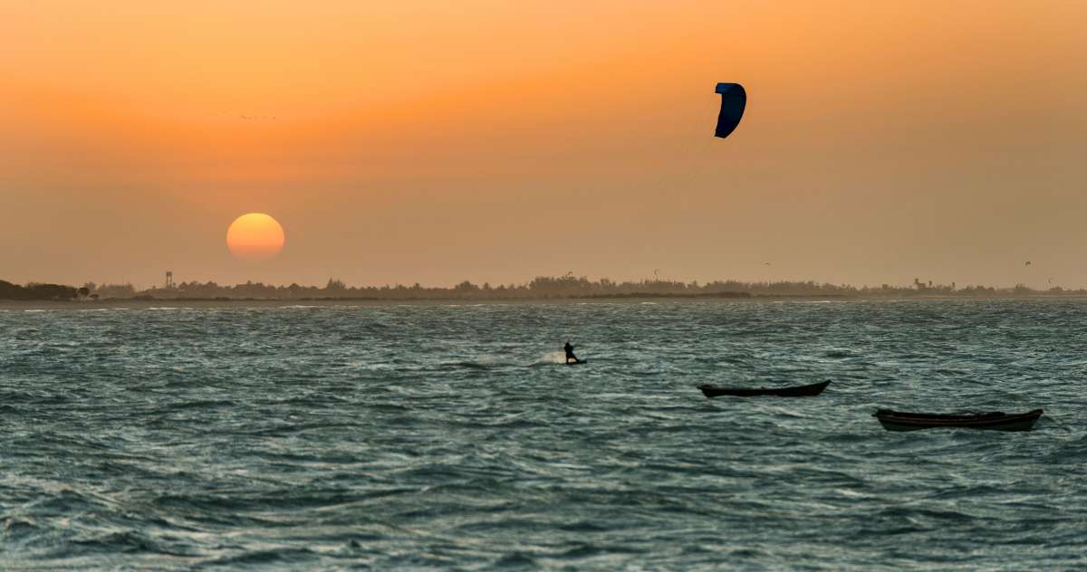 por do sol em Barra Grande Piauí