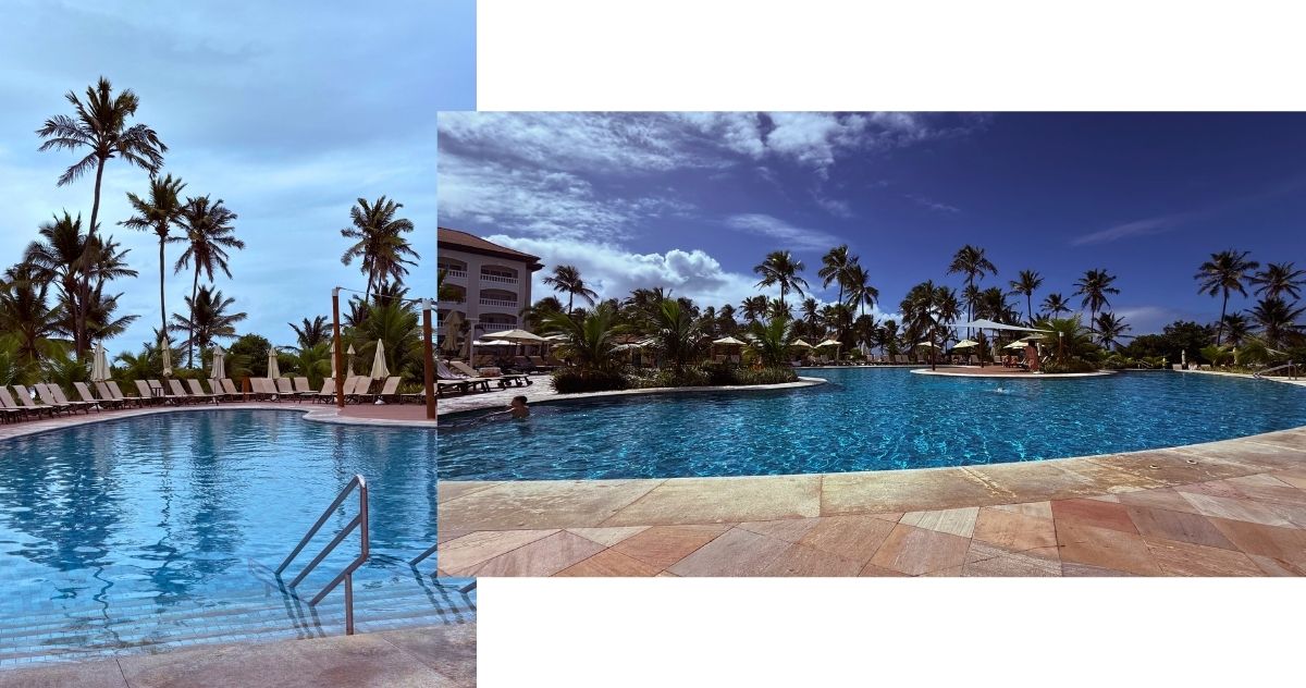 Piscina principal do Sol Grand Premium