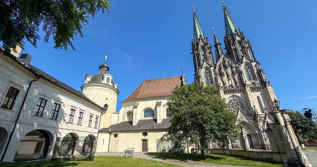 Catedral de São Venceslau e Museu Arquidiocesano em Olomouc, na República Tcheca