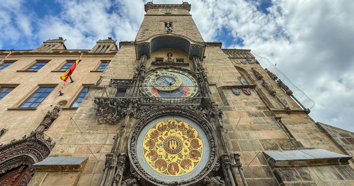 Espetáculo do Oroloj em Praga, na República Tcheca