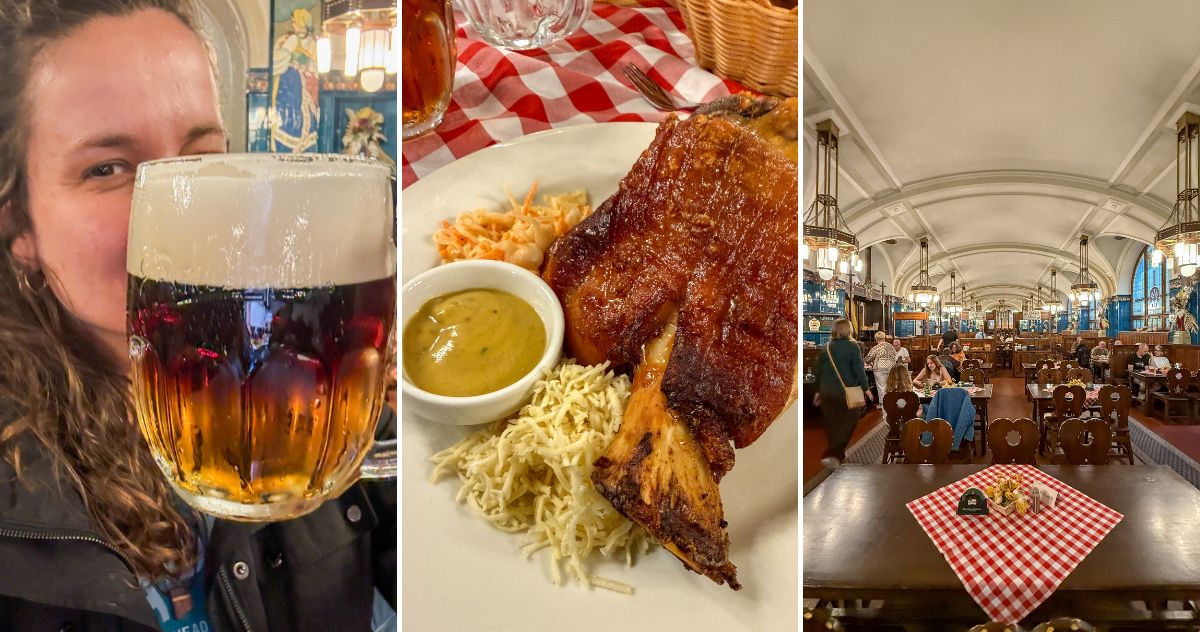 Almoço na Pivnice Obecní dům em Praga